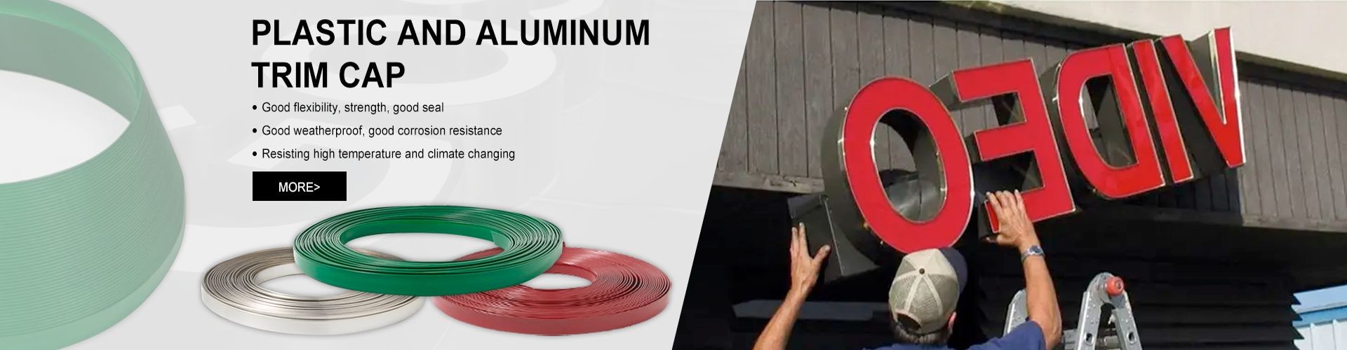 quality Aluminum Trim Cap For Channel Letter factory