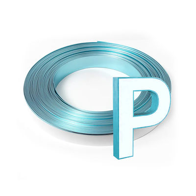 3cm 4cm 5cm 6cm Aluminium Trim Cap Roll Channel Letter Coil