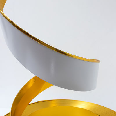 OEM Gold Channelume Signage Aluminum Trim Cap For Channel Letter