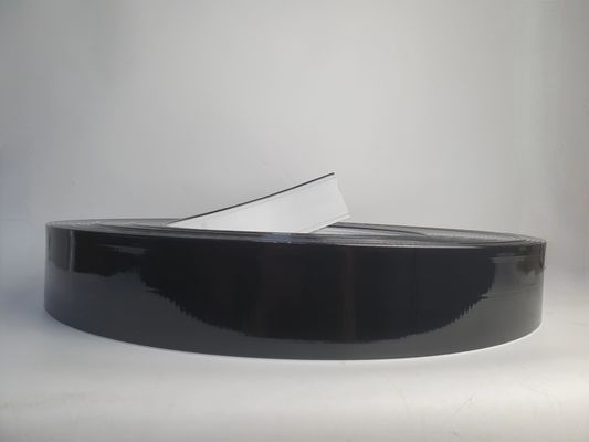Black Color Aluminum Alloy Coil Trim Cap Strip For Professional Sign Making