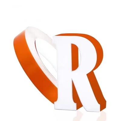 PVDF Coated Aluminum Trim Cap For Channel Letter Width 20mm-1400mm