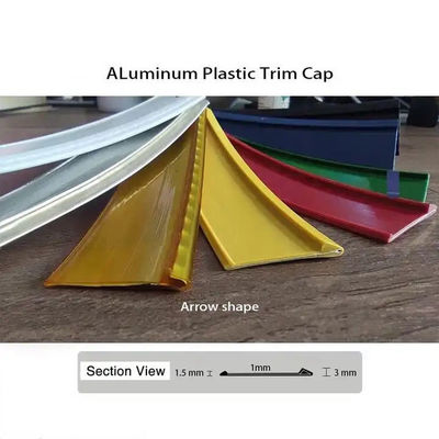 Alloy Plastic Trim Cap 40m Length Trimless Channel Letter Coil