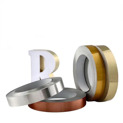 0.3mm-30mm Sus304 Stainless Steel Letter Trim Cap AiSi Letter Trim Cap