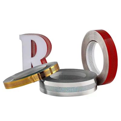 5cm Width Aluminium Trim Cap Letter 50m Or 100m Length Per Roll