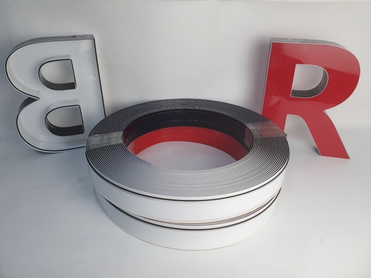 13cm Width Trim Cap Roll Channel Letter Trim For Advertising Sign Making