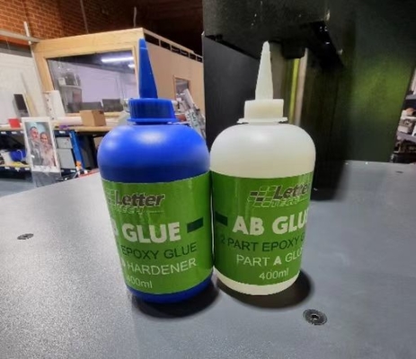 Clear Channel Letter Making Tools A&B Glue Liquid Transparent Channel Letter Signs Bonded