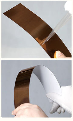 Mirror Silver Color Coated Sign LED Channel Letter Coil 3 4 5 6 7 8 9 10 11 12 13 14cm Width