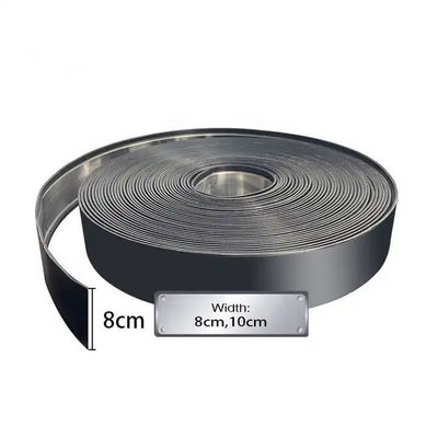 Hand Bending Aluminum Trim Cap With Length 25M Brushed Gold Aluminum Tape Coil