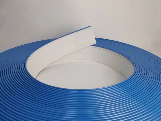 Customizable J Type Trim Cap Rolls Hand Bend Blue Color Aluminum Trim Cap