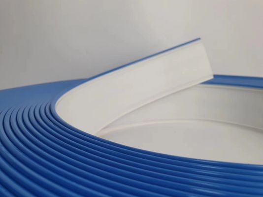 Customizable J Type Trim Cap Rolls Hand Bend Blue Color Aluminum Trim Cap