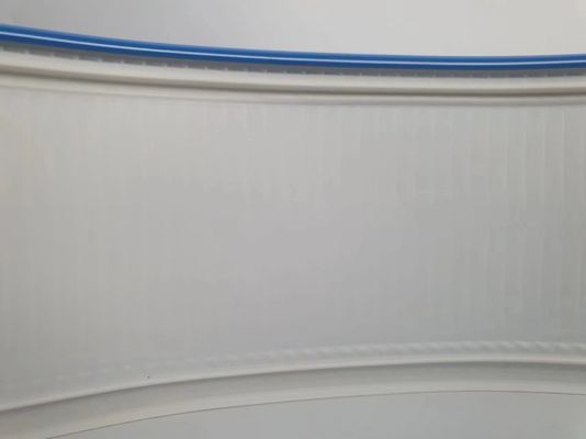 Customizable J Type Trim Cap Rolls Hand Bend Blue Color Aluminum Trim Cap