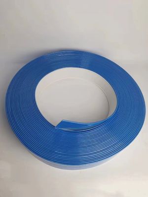 Hand Bending Aluminum Trim Cap Strip J Type Trim Cap Coil 50M Length Various Widths Blue Colors