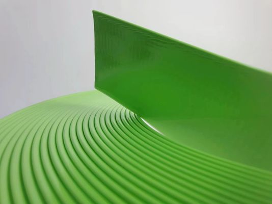 Green Color Aluminum Trim Cap Rolls Aluminum Hardness Hand Bending Method 50M Length