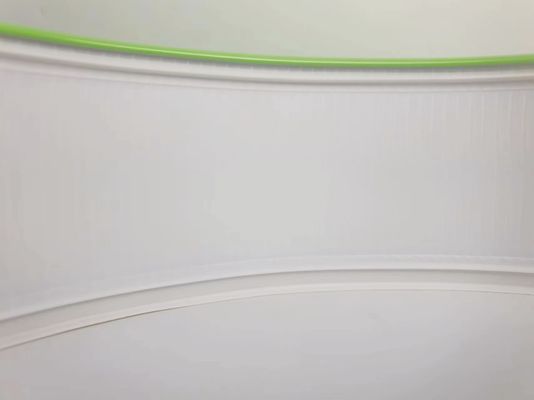 Green Color Aluminum Trim Cap Rolls Aluminum Hardness Hand Bending Method 50M Length