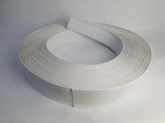 76MM Aluminum Trim Cap White Color With Reflective Finish For Exquisite Edging