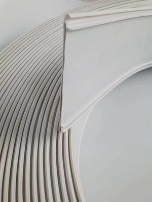 White Color Channel Letter Trim Cap With Aluminum Hardness 70MM 76MM 93MM