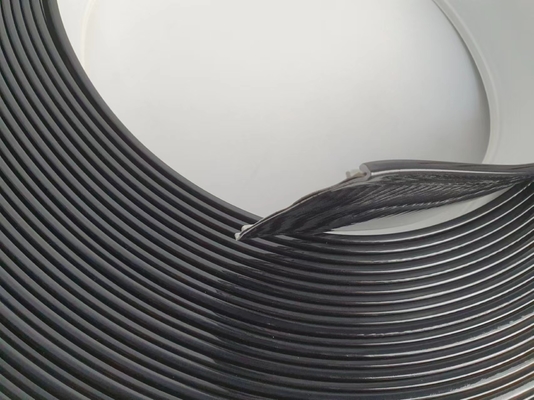 68MM 70MM 76MM 93MM Aluminum Alloy Coil Trim Cap In Black Channel Letter Trim Cap