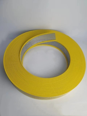 Yellow Aluminium Channel Coil Flexible Bending Profile With Hole For Elegant Edging Applications