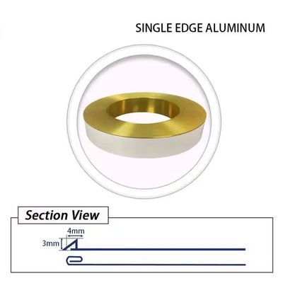 Versatile Aluminium Trim Profiles Aluminum Trim Cap For Channel Letter Outdoor Signage