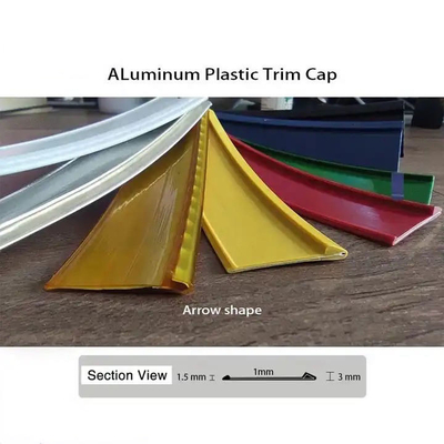 Alloy Plastic Trim Cap 40 Meter Length For Channel Letter Edge
