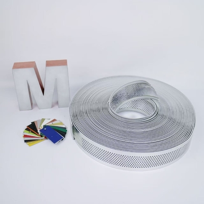 LED Lights Compatibility Aluminum Channel Letter Trim in Regular Color Weather-resistant and Durable
